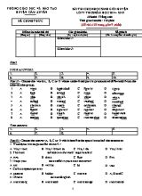 Đề và đáp thi chọn học sinh giỏi cấp huyện Tiếng anh lớp 7 - Năm học 2014-2015 - Phòng GD & ĐT Cẩm Xuyên